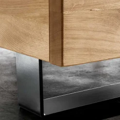 Bett - schwebende Optik mit Ablagen - Bolizia (dreiteilig)