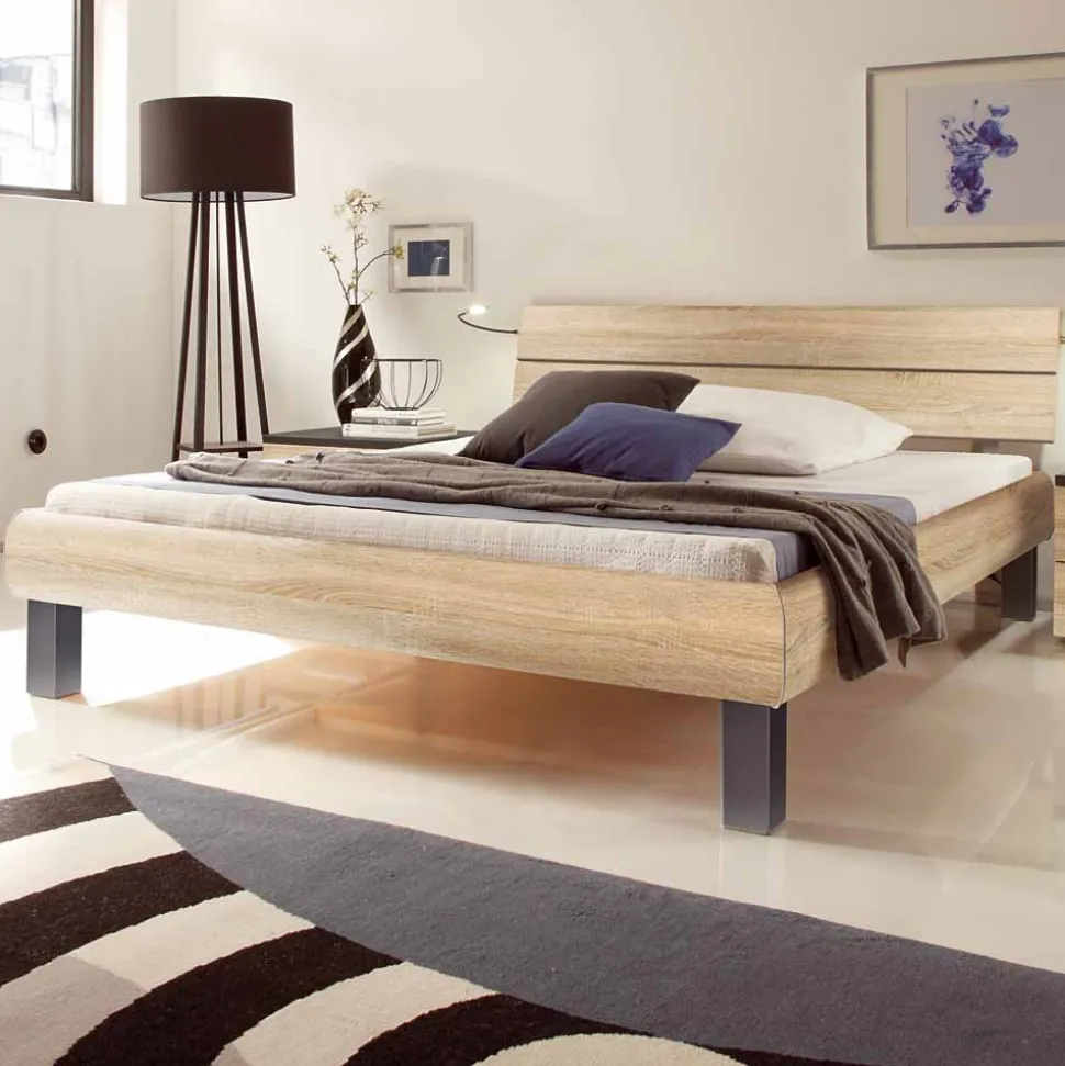 Bett Fulia mit geteiltem Kopfteil