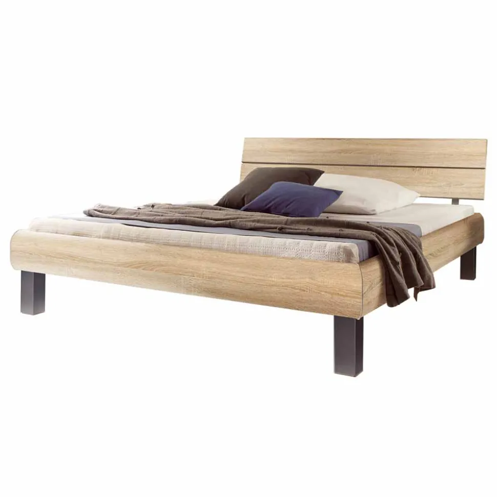 Bett Fulia mit geteiltem Kopfteil