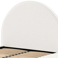 Bett mit hohem halbrundem Kopfteil - Skylab