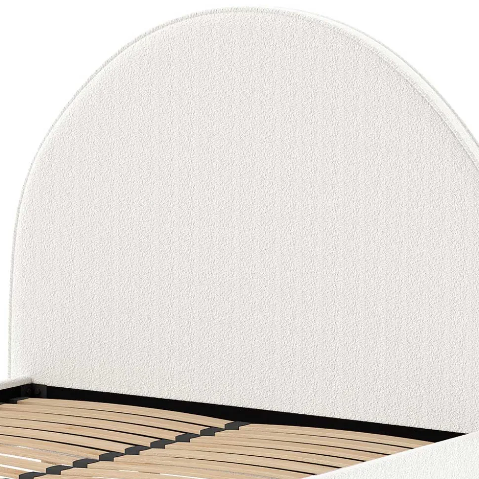 Bett mit hohem halbrundem Kopfteil - Skylab