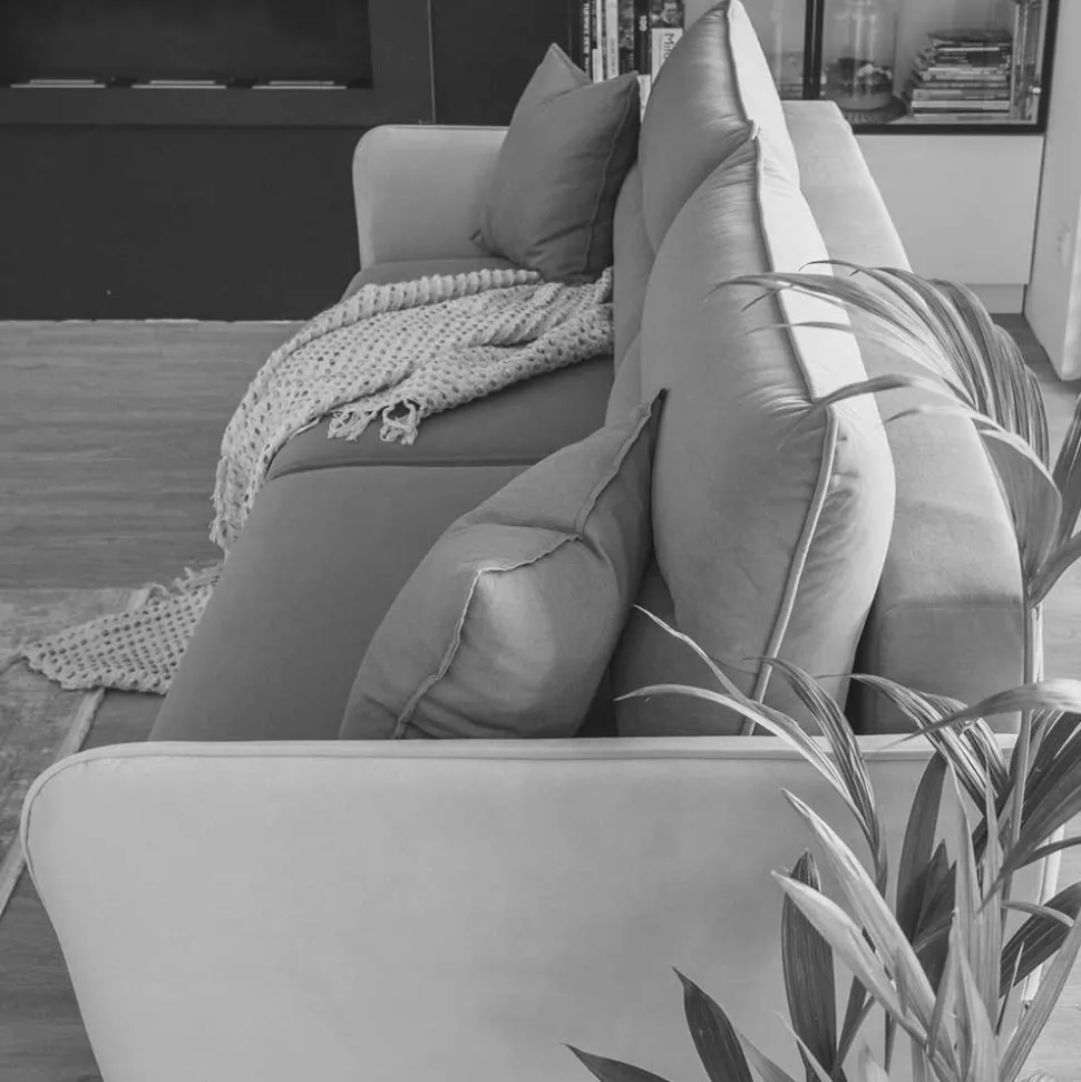 Bettcouch in Dunkelgrün Samtbezug - Major