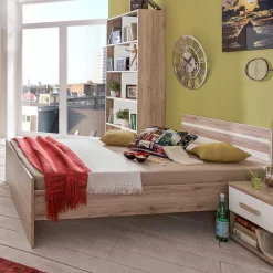 Bettgestell in Holzoptik Eiche San Remo - Folio