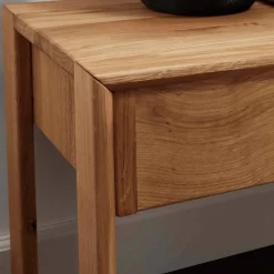 Bettgestell und Nachtkommoden aus Holz - Waving (dreiteilig)