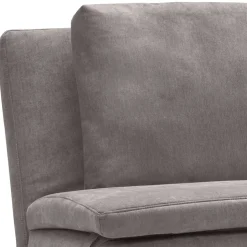 Bettsofa in Beigegrau mit Eiche - Eraldo