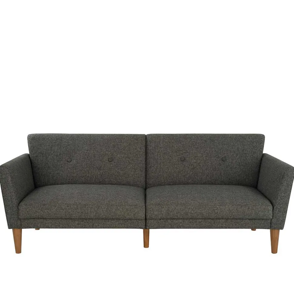 Bettsofa in Grau und Natur - Emiria