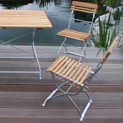 Biergarten Sitzgruppe für 4 Personen - Bray (fünfteilig)