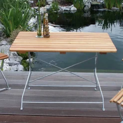 Biergarten Sitzgruppe für 4 Personen - Bray (fünfteilig)