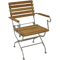 Biergarten Stuhl mit Armlehnen - Jelka