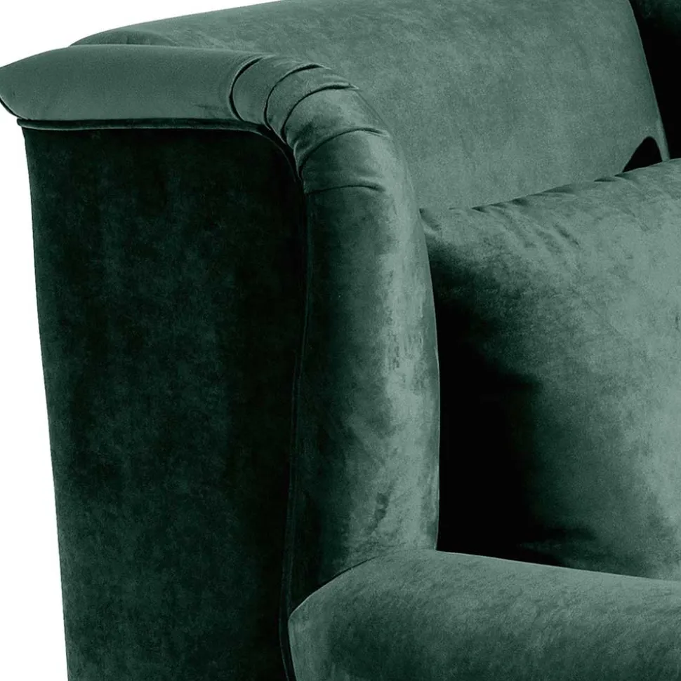 Big Samtsessel in Grün - Circiut