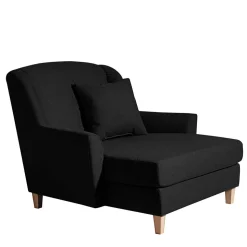 Big Stoffsessel in Schwarz - Valdragon