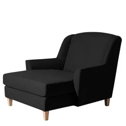 Big Stoffsessel in Schwarz - Valdragon