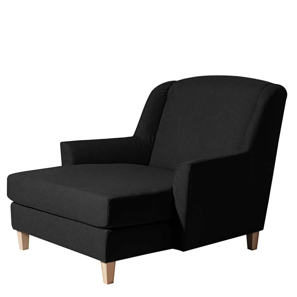 Big Stoffsessel in Schwarz - Valdragon