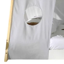 Bodentiefes Bett für Kinder in Zeltoptik - Nitrino
