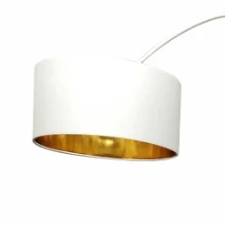 Bogenleuchte in Weiß mit Gold - Aileenia