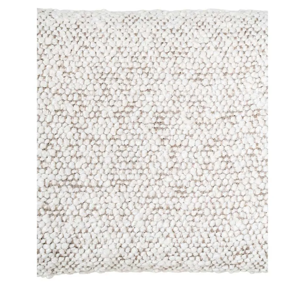 Boucle Armlehnenstühle in Cremeweiß - Astrida (2er Set)