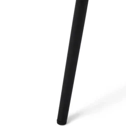 Boucle Armlehnenstuhl in Schwarz - Ivonata (2er Set)