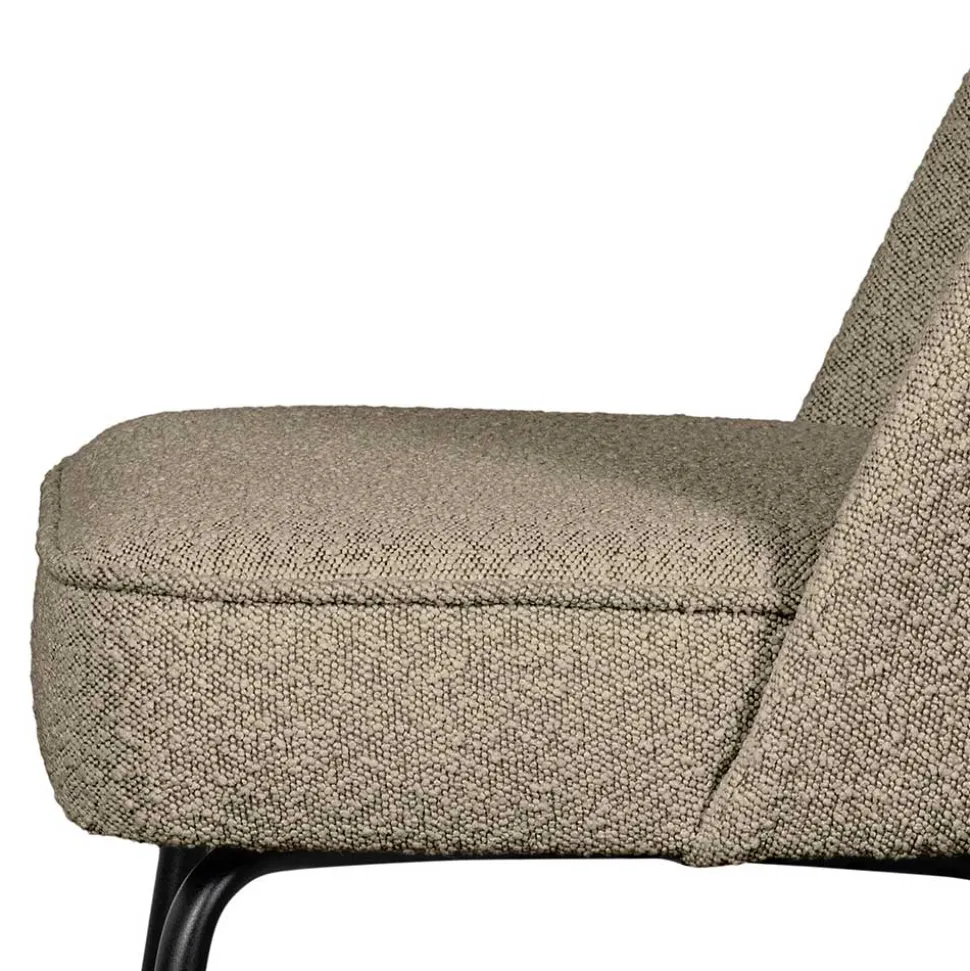 Boucle Polsterstühle in Beige - Laderla (2er Set)