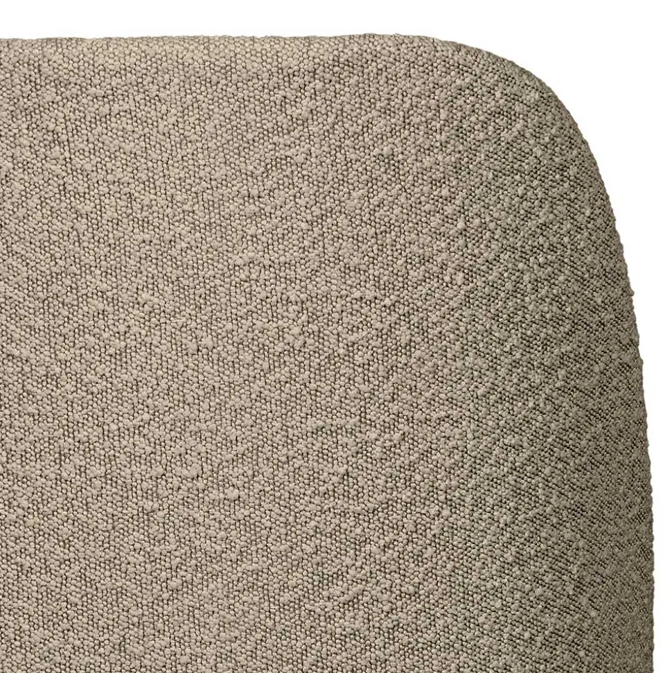 Boucle Polsterstühle in Beige - Laderla (2er Set)