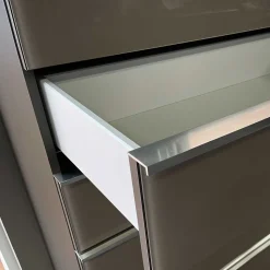 Braune Kommode mit 149 cm Breite - Madita