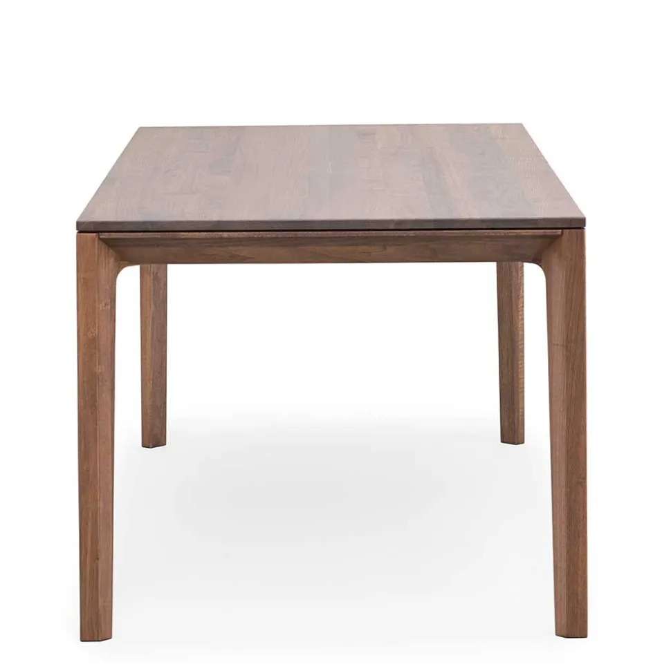 Brauner Esszimmertisch aus Nussbaum Holz - Caceres