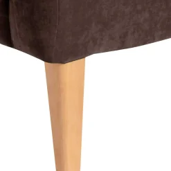 Brauner Sessel im modernen Vintage Look - Zaparony