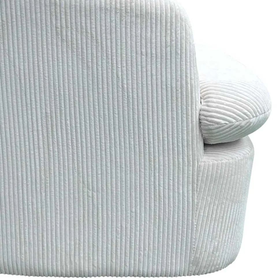 Breitcord Sessel in Offwhite - Fenturam