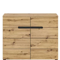 Breite Flurkommode mit zwei Schubladen - Norja