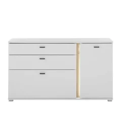 Breite Kombi-Kommode mit LED Beleuchtung - Racelyn