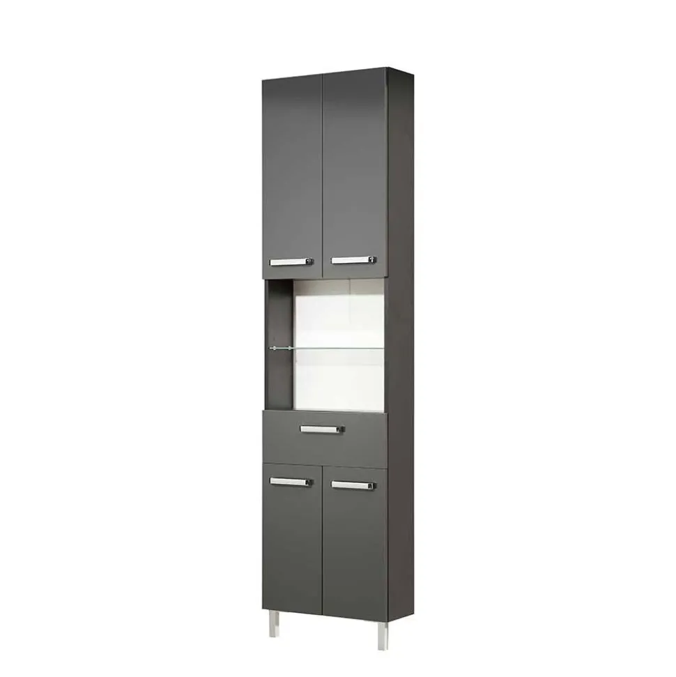 Breiter Bad Hochschrank mit 20 cm Tiefe - Colistran