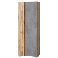 Breiter Badhochschrank mit Doppeltür - Mia