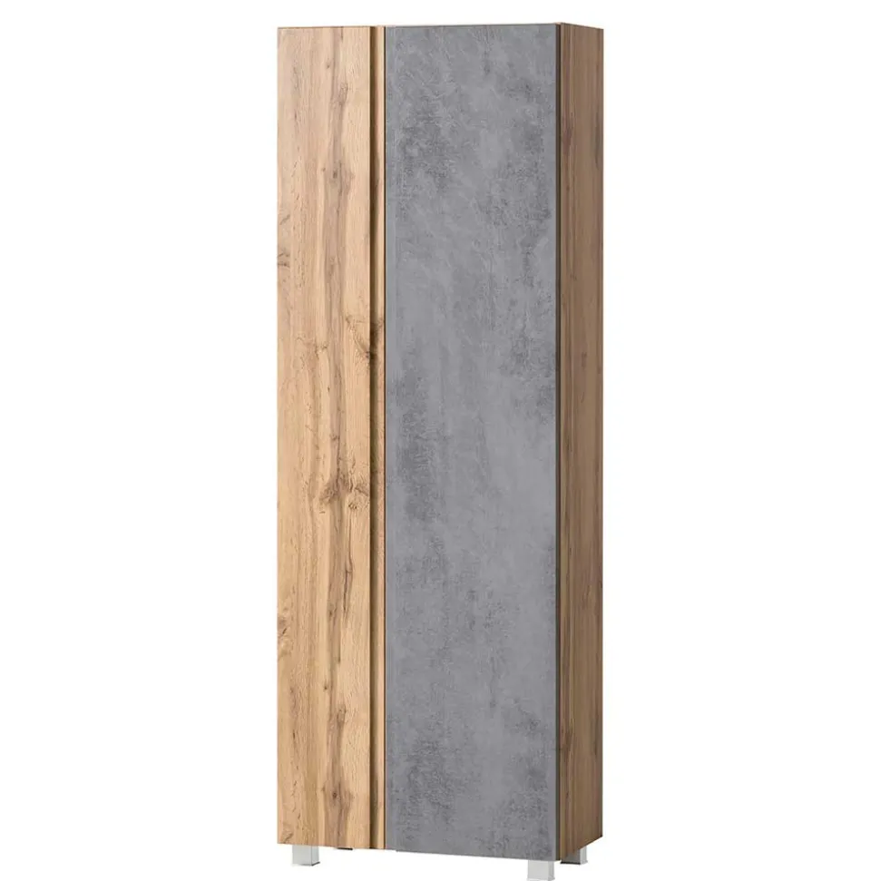 Breiter Badhochschrank mit Doppeltür - Mia