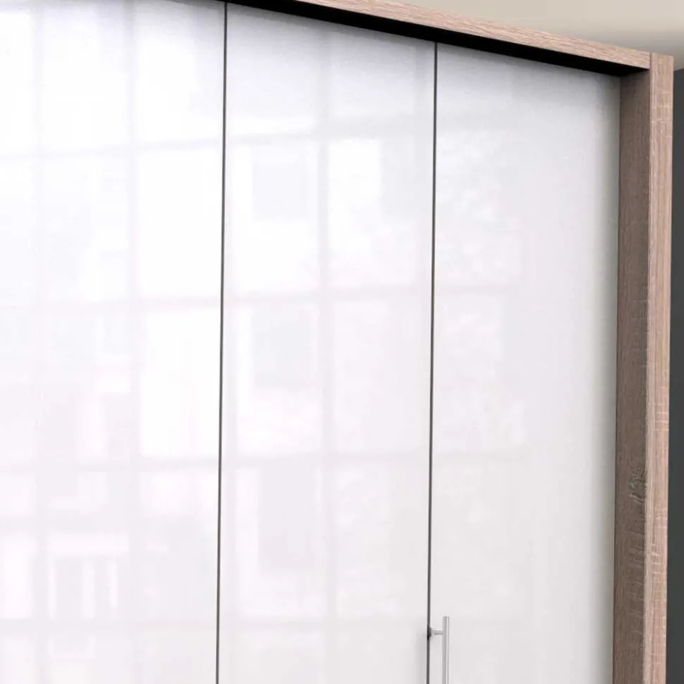 Breiter Kleiderschrank mit 2 Gleittüren - Bosays