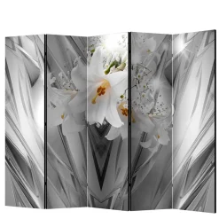 Breiter Paravent mit Fotodruck Leinwand - Drosalimo