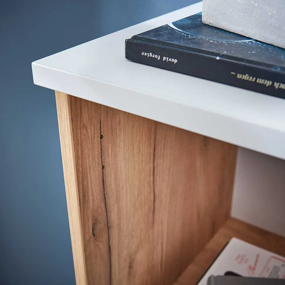 Büro Regal mit Türen Set - Ziharo (zweiteilig)