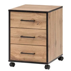 Büro Rollcontainer in Eiche Optik - Zustic