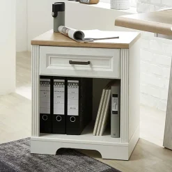 Büro Rollcontainer mit Fach für Ordner - Mehady