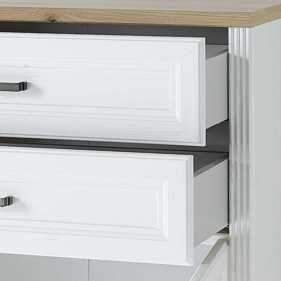 Büro Schränke Set - Landhaus - Mehady (dreiteilig)