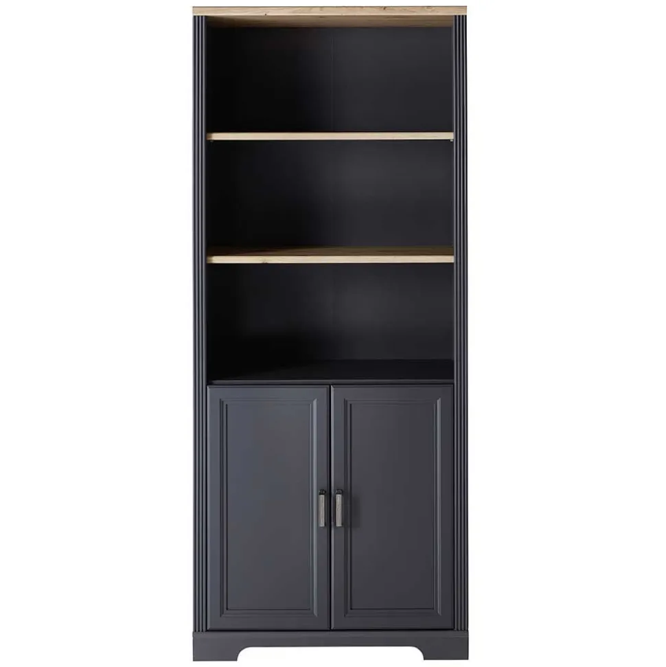 Büro Wohnwand im Landhaus Stil - Joe (dreiteilig)