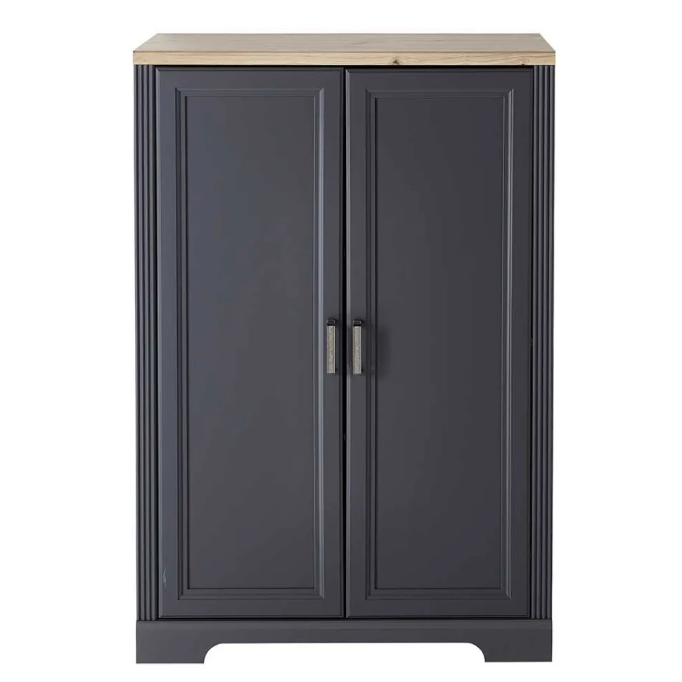 Büro Wohnwand im Landhaus Stil - Joe (dreiteilig)