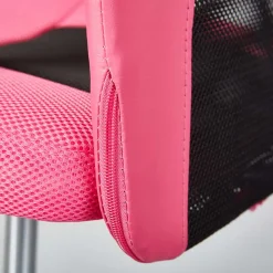 Bürodrehstuhl in Pink & Schwarz - Catama