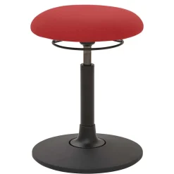 Bürohocker in Rot & Schwarz - Myranga