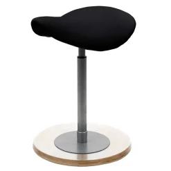 Bürohocker mit Sattelsitz & Tellerfuß - Kagano