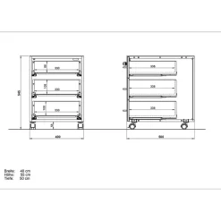Büromöbel Ausstattung Kombi - Laszlo (fünfteilig)