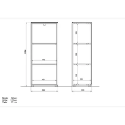 Büromöbel Ausstattung Kombi - Laszlo (fünfteilig)