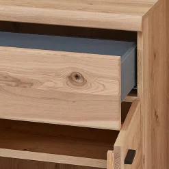 Büromöbel Kombination teilmassiv - Emly (sechsteilig)