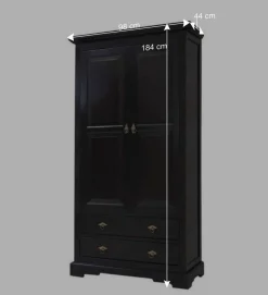 Büromöbel Set Islando im Kolonialstil (zweiteilig)