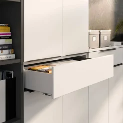 Büroschrank mit vier Türen und Schublade - Sparkle