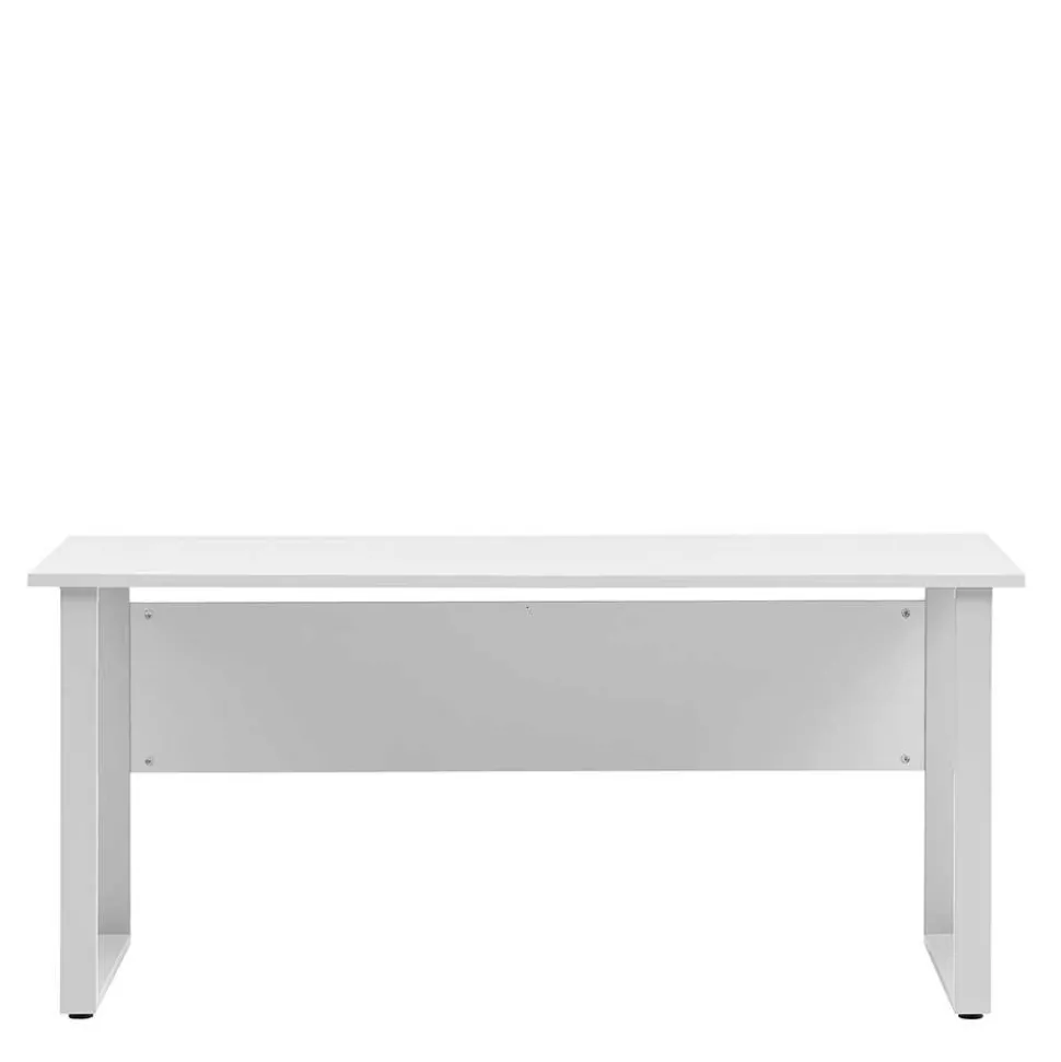 Bürotisch Schreibtisch in Lichtgrau - Bowsla