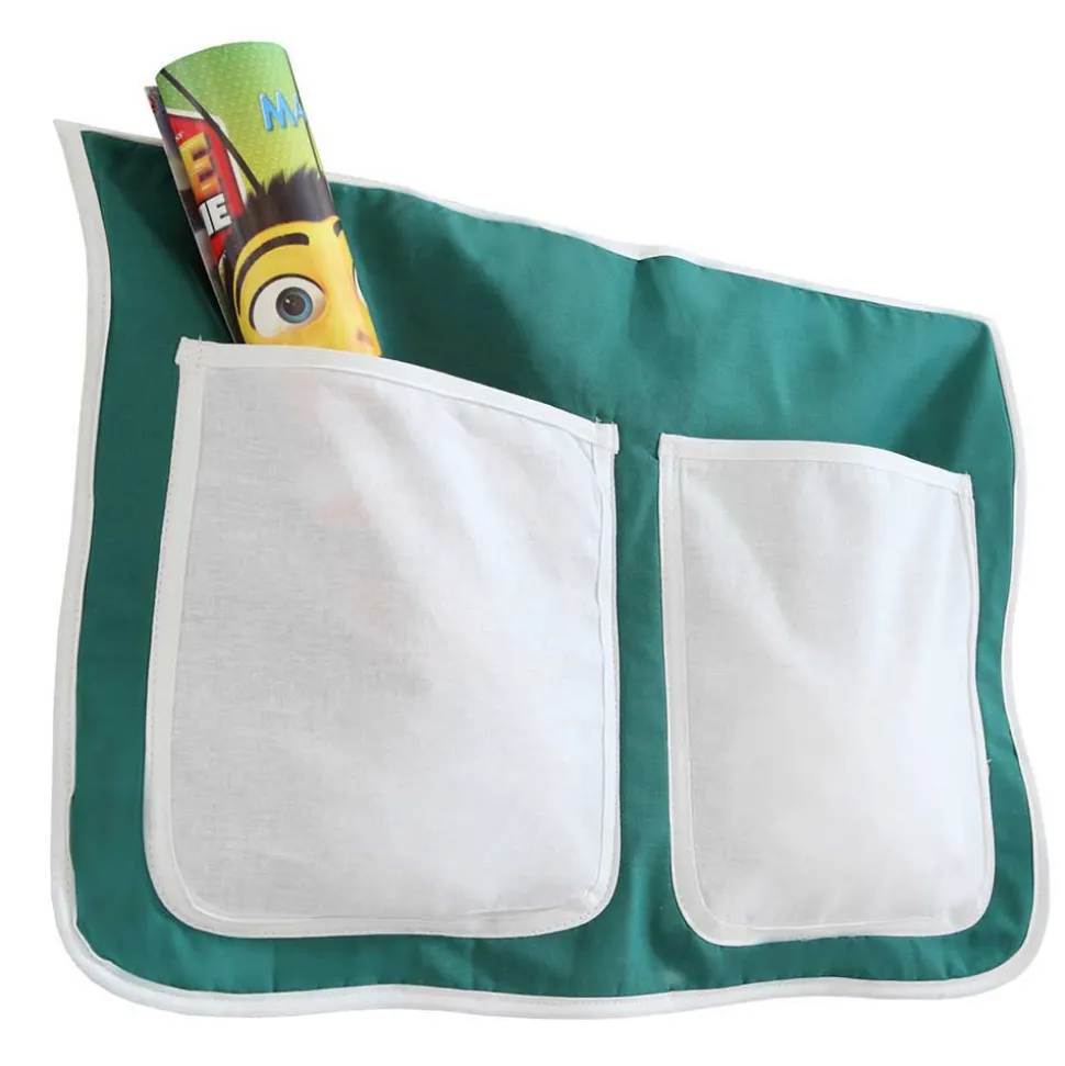 Buche Fußball Hochbett mit Rutsche - Ballona